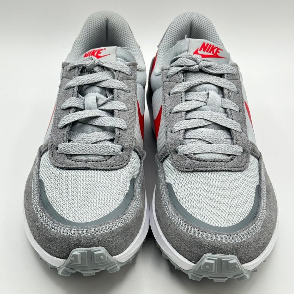 Nike Waffle NAV  Wolf Grey University Red FJ4195-004 Size Women's 7.5  / Men's 6 - Picture 3 of 12